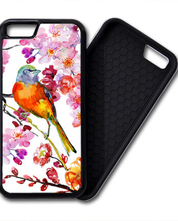 Bird & Flowers iPhone PREMIUM CASE COVER