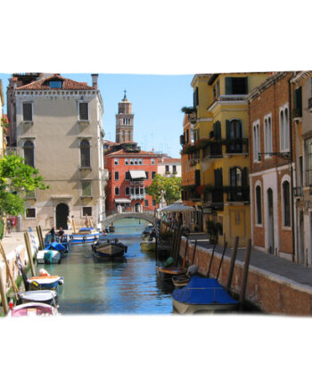 venice rio di san vio pillow case