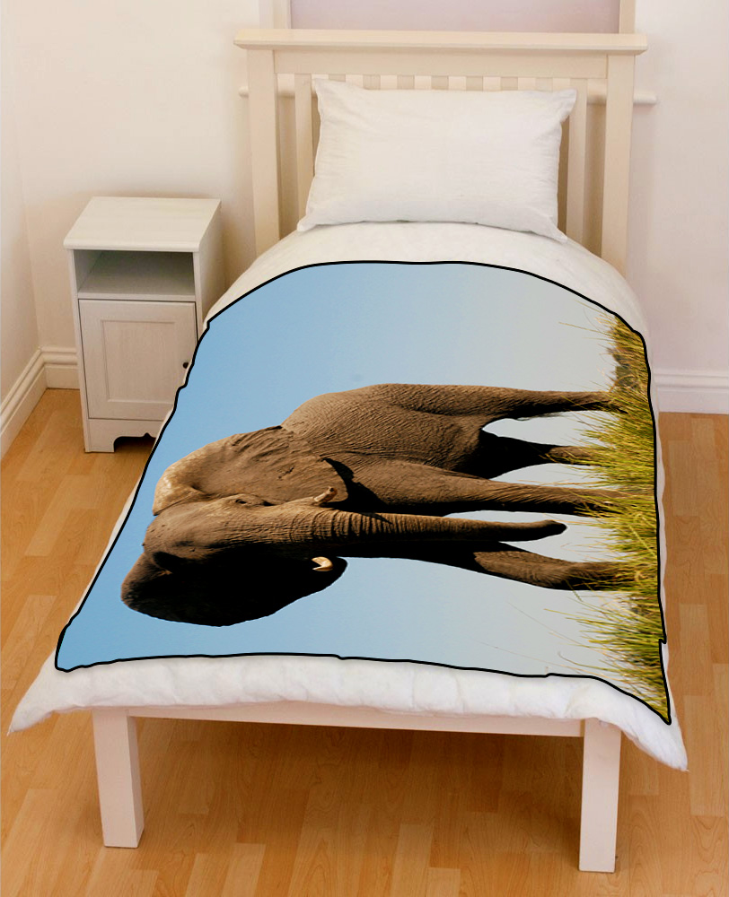 African Elephant Bedding Throw Fleece Blanket 1 african elephant bedding throw fleece blanket