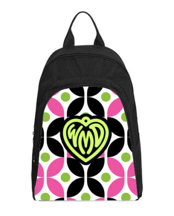 monogram cirque pink black casual backpack