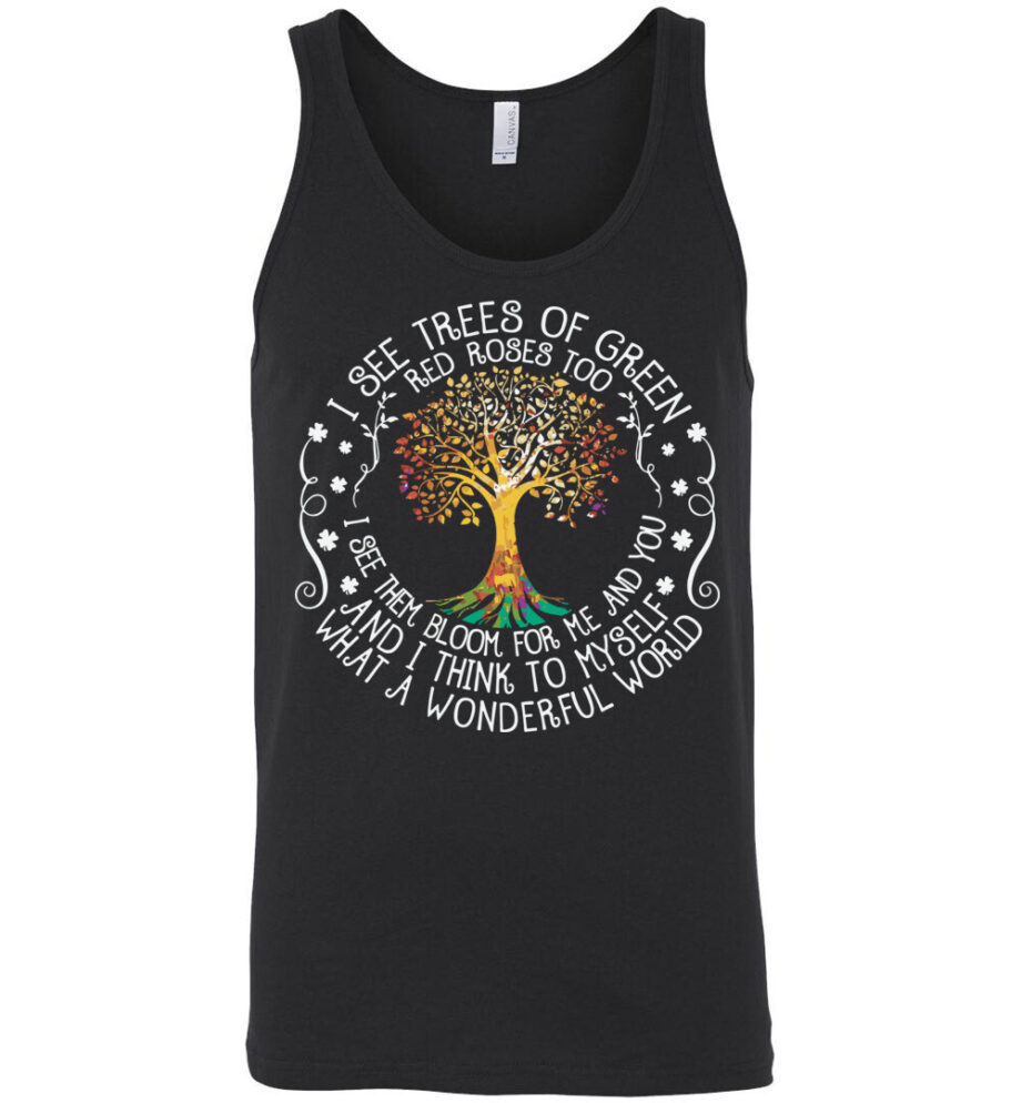 I Think To Myself What A Wonderful World Unisex Tank