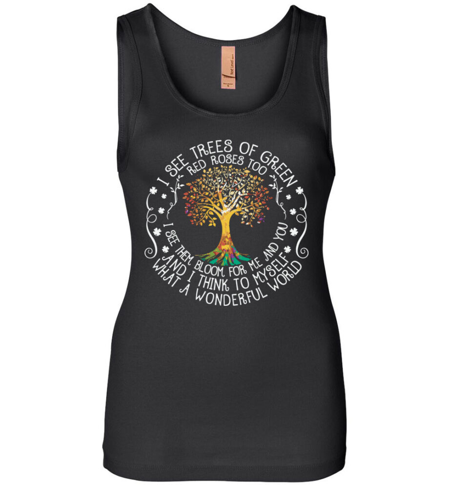 I Think To Myself What A Wonderful World Women's Tank