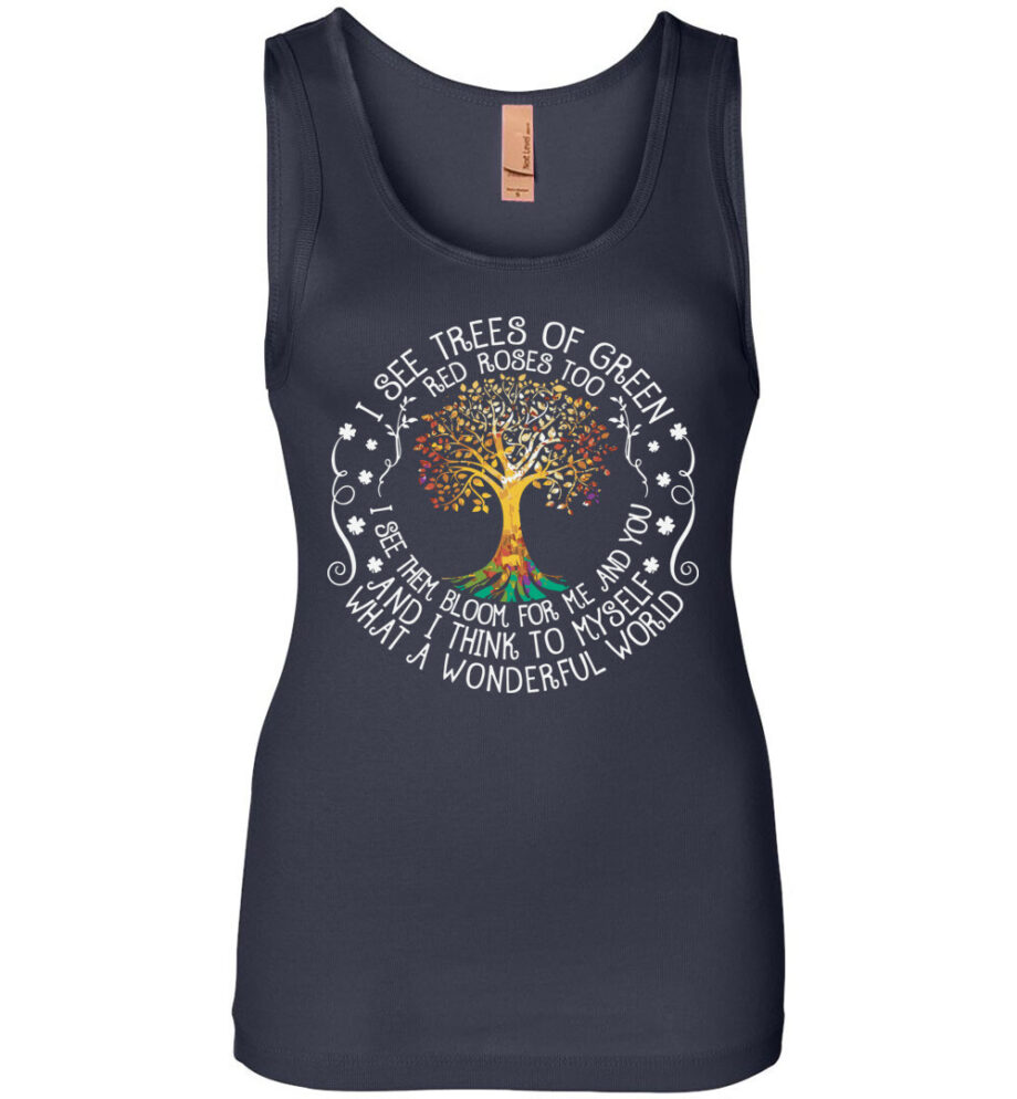 I Think To Myself What A Wonderful World Women's Tank