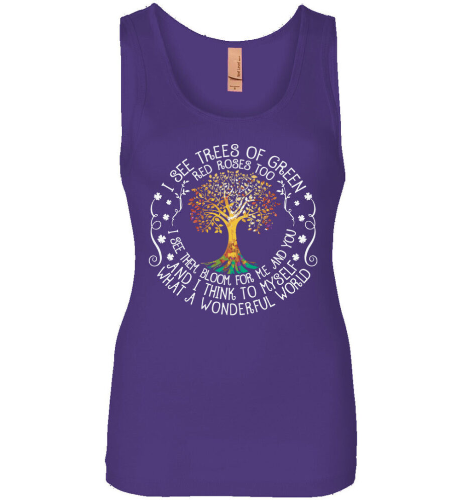 I Think To Myself What A Wonderful World Women's Tank