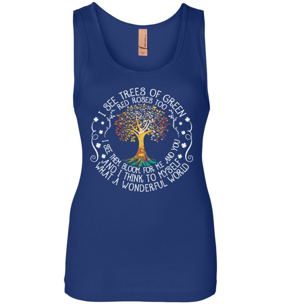 I Think To Myself What A Wonderful World Women's Tank