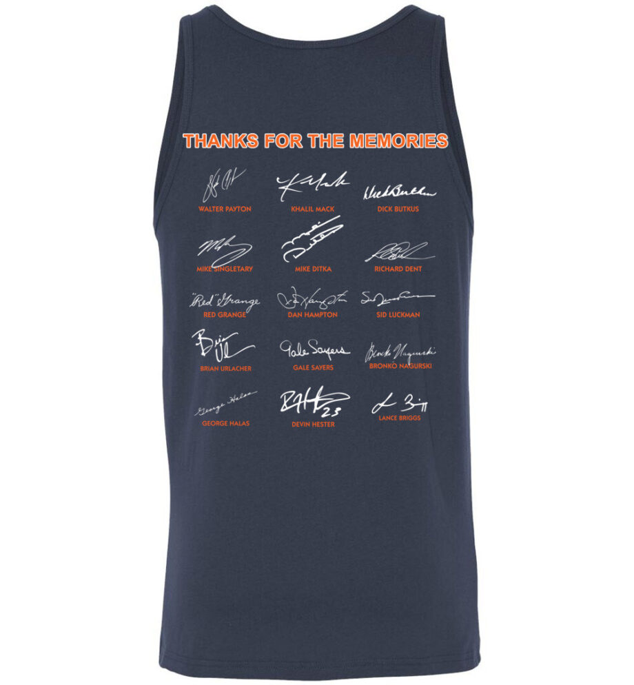 Chicago Bears 100 Years Anniversary 1920 - 2020 Unisex Tank