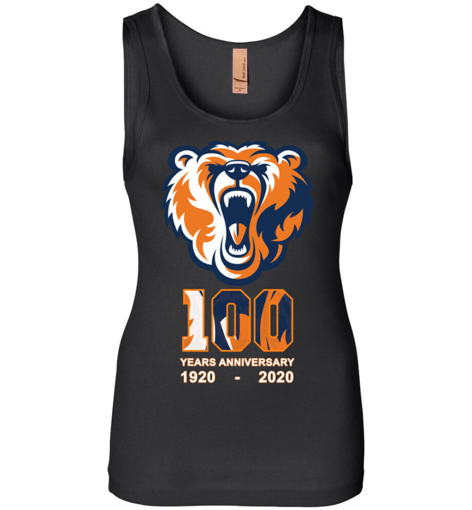 Chicago Bears 100 Years Anniversary 1920 - 2020 Womens Tank