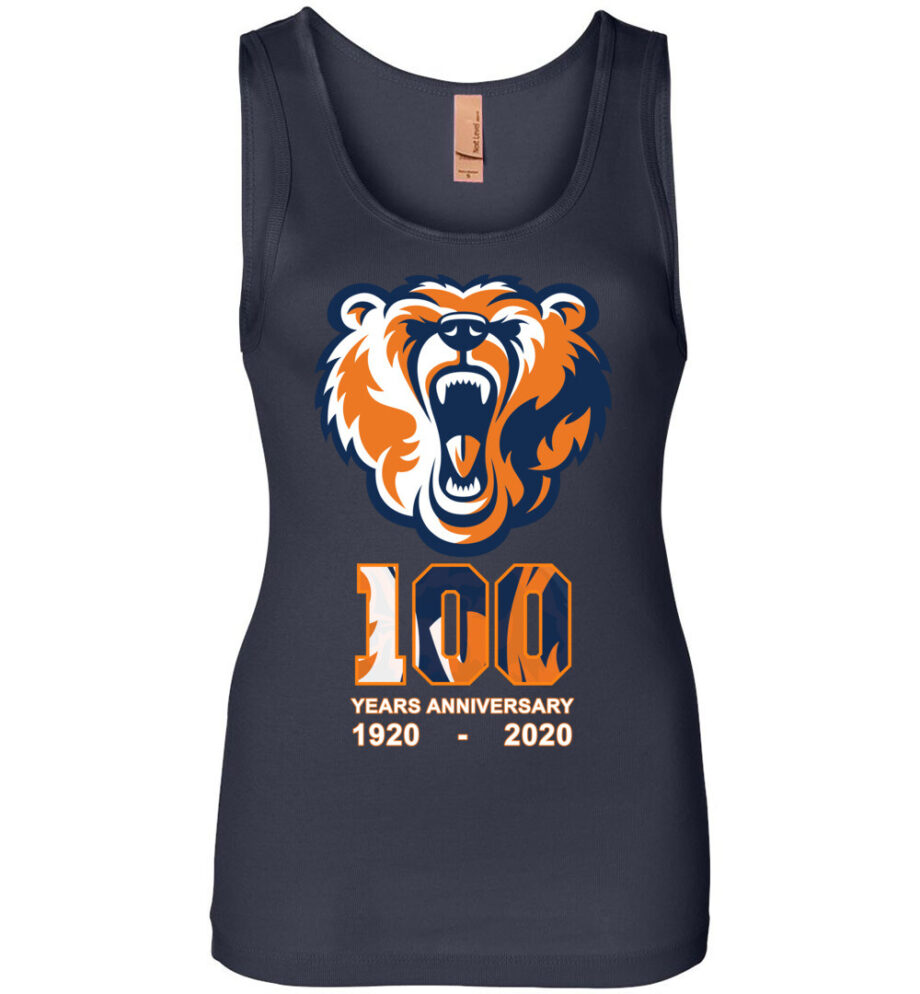 Chicago Bears 100 Years Anniversary 1920 - 2020 Womens Tank