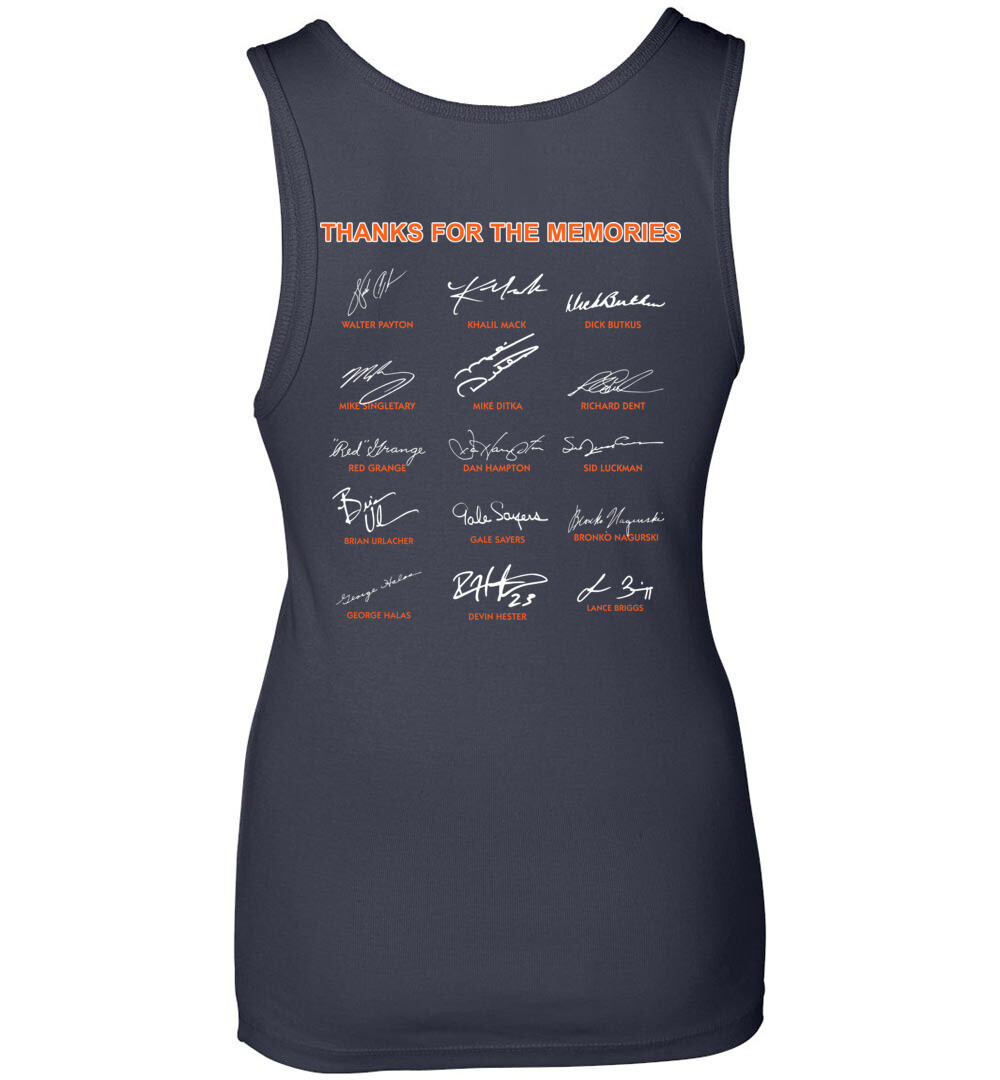 Chicago Bears 100 Years Anniversary 1920 - 2020 Womens Tank 6 Chicago Bears 100 Years Anniversary 1920 - 2020 Womens Tank