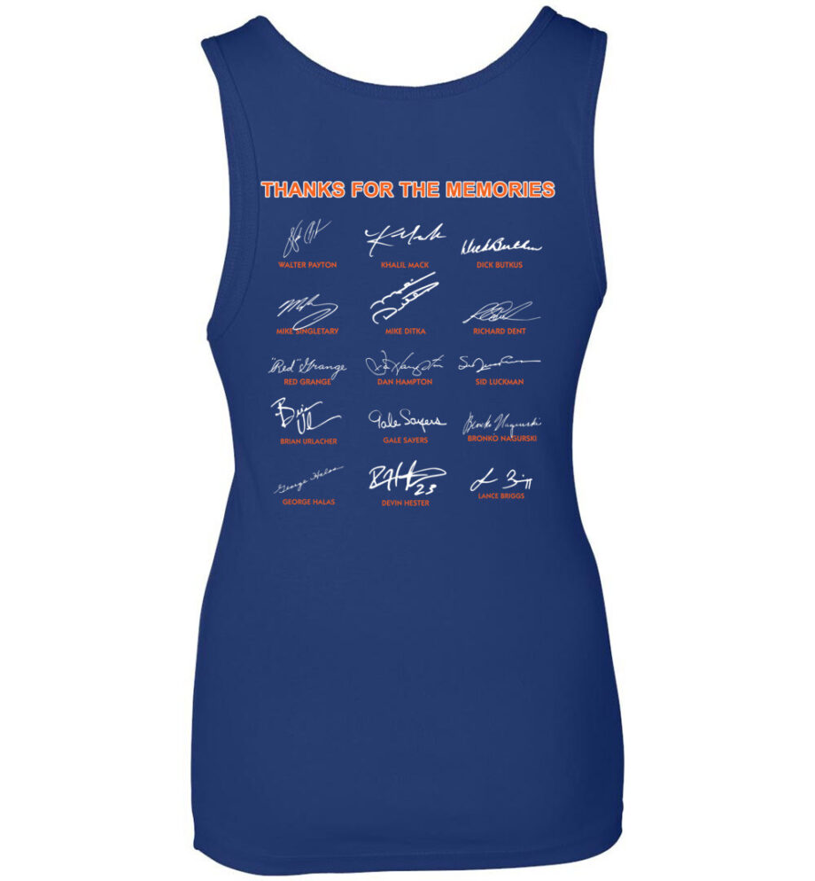 Chicago Bears 100 Years Anniversary 1920 - 2020 Womens Tank
