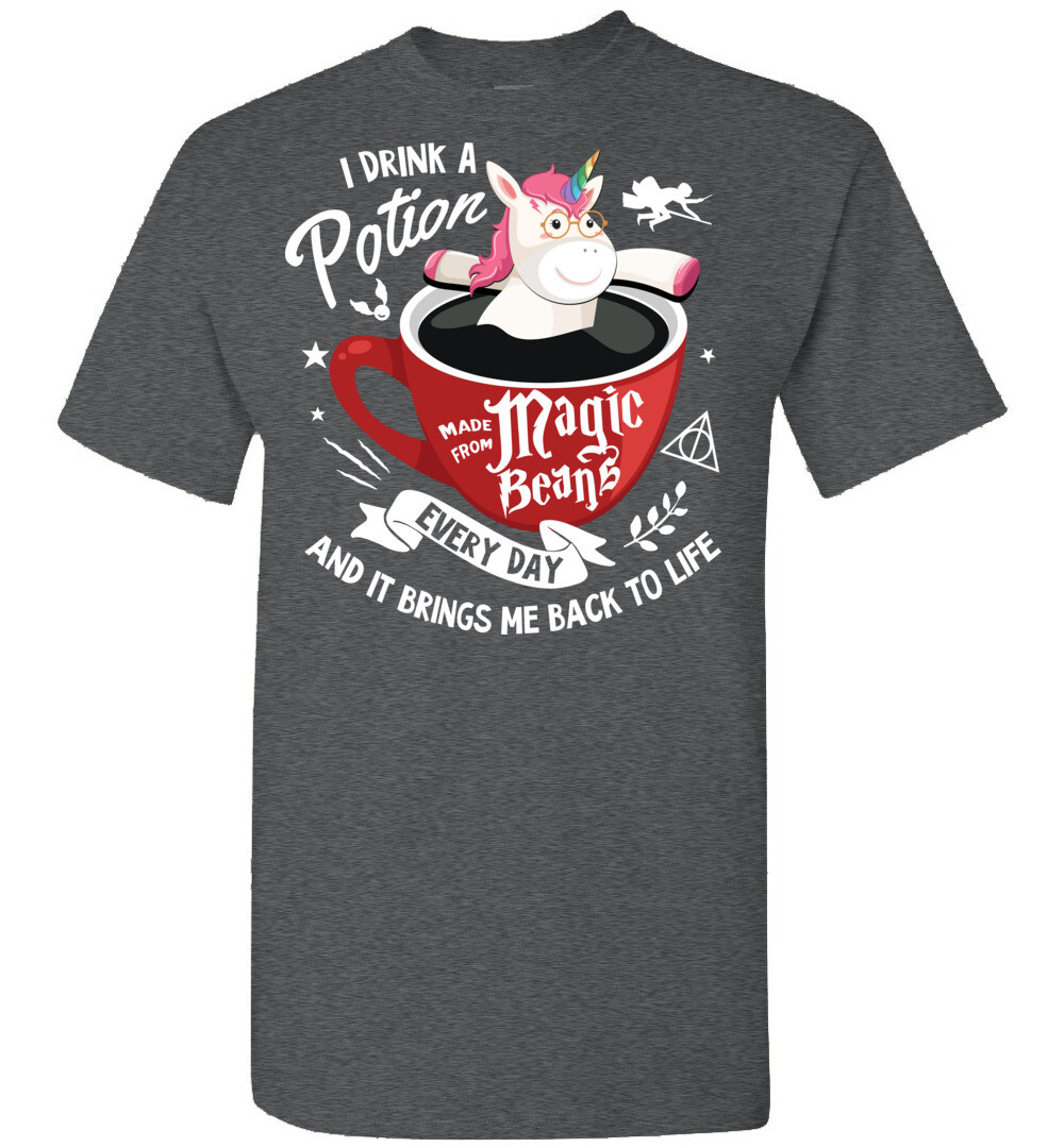 Unicorn Magic Beans Unisex T-Shirt 2 Unicorn Magic Beans Unisex T-Shirt